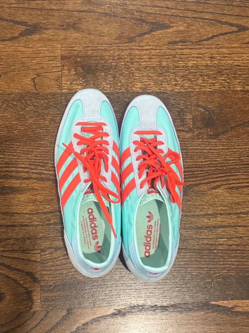 adidas Women’s SL72 OG 'Semi Flash Aqua Red' - Picture 2 of 5